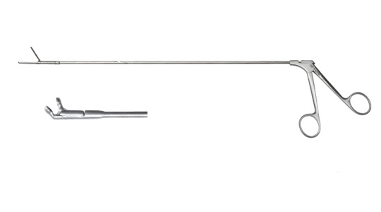 Esophageal forceps (left bowl)