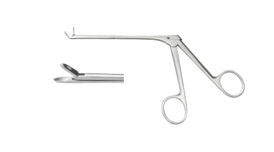 E204 鼻竇咬骨鉗（90°直開(kāi)口Ф4*125）