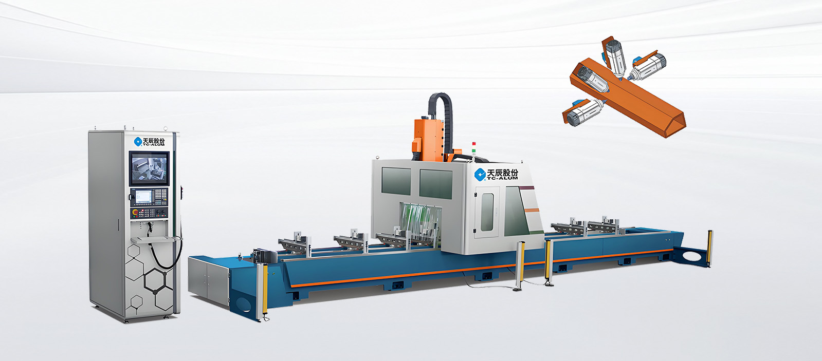LGSGZA-CNC-7000/9000高速四軸數(shù)控龍門加工中心